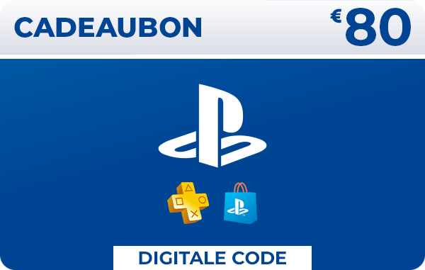 Sony PlayStation Cadeaubon 80 euro