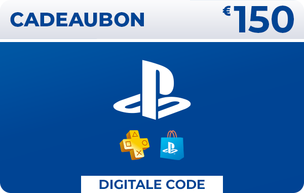 Sony PlayStation Cadeaubon 150 euro