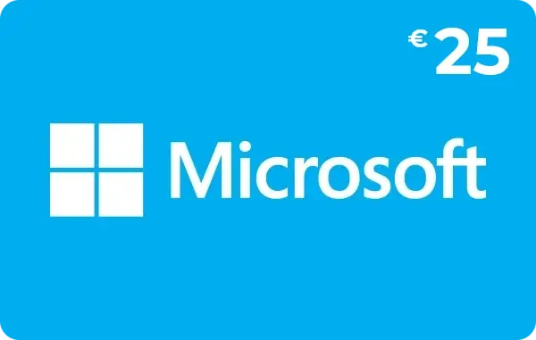 Microsoft Giftcard 25 euro